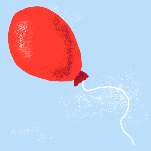 Balloon drawing by Juliezzz