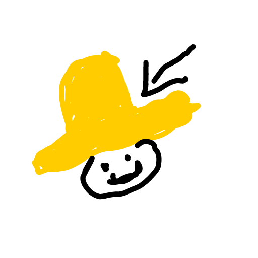 Straw Hat drawing by soft-mint-carve