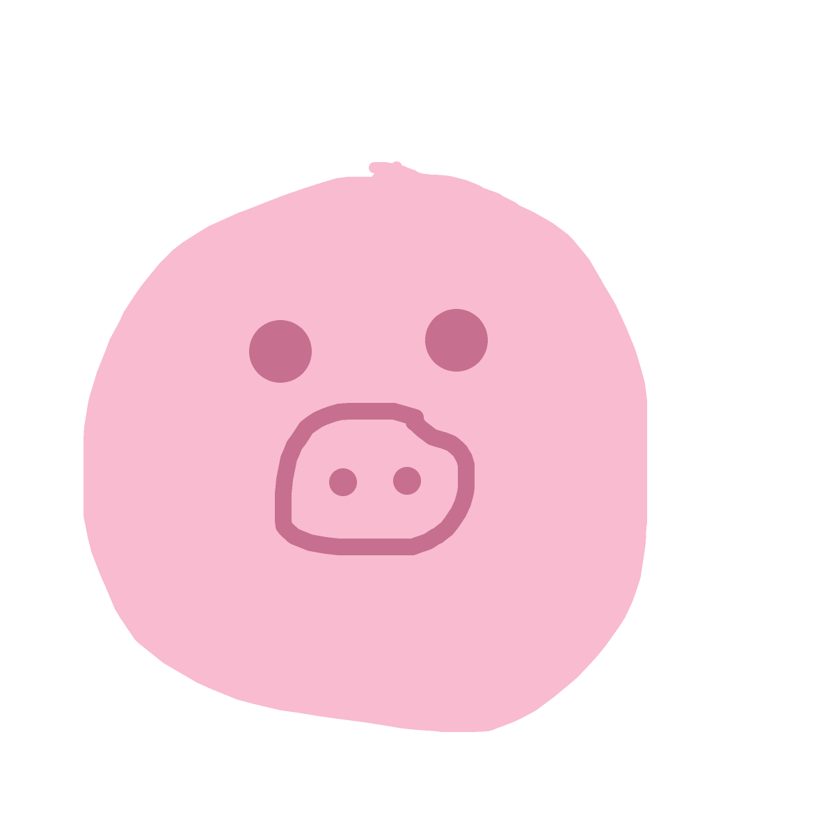 Pig drawing by bia