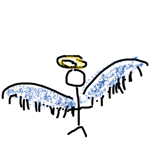 Angel drawing by vale