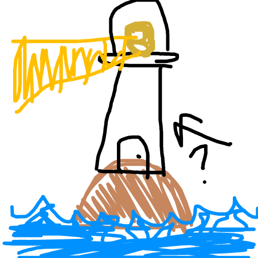Lighthouse drawing by fine-happy-soul