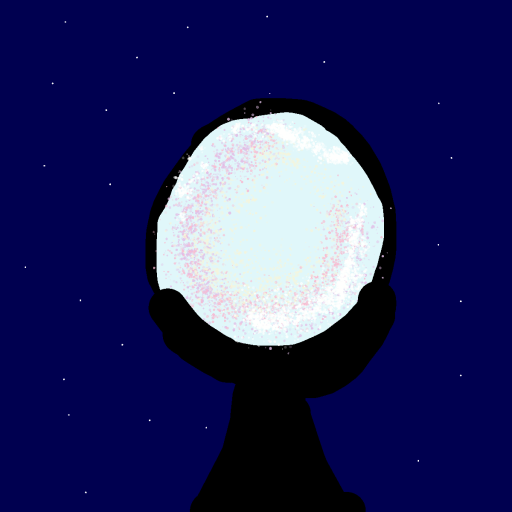 Crystal Ball drawing by shahadudu
