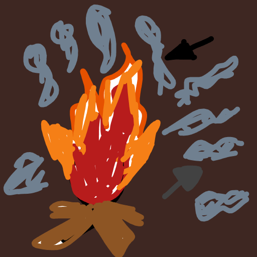 Smoke drawing by SafiyyaJ