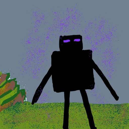 Enderman drawing by manders