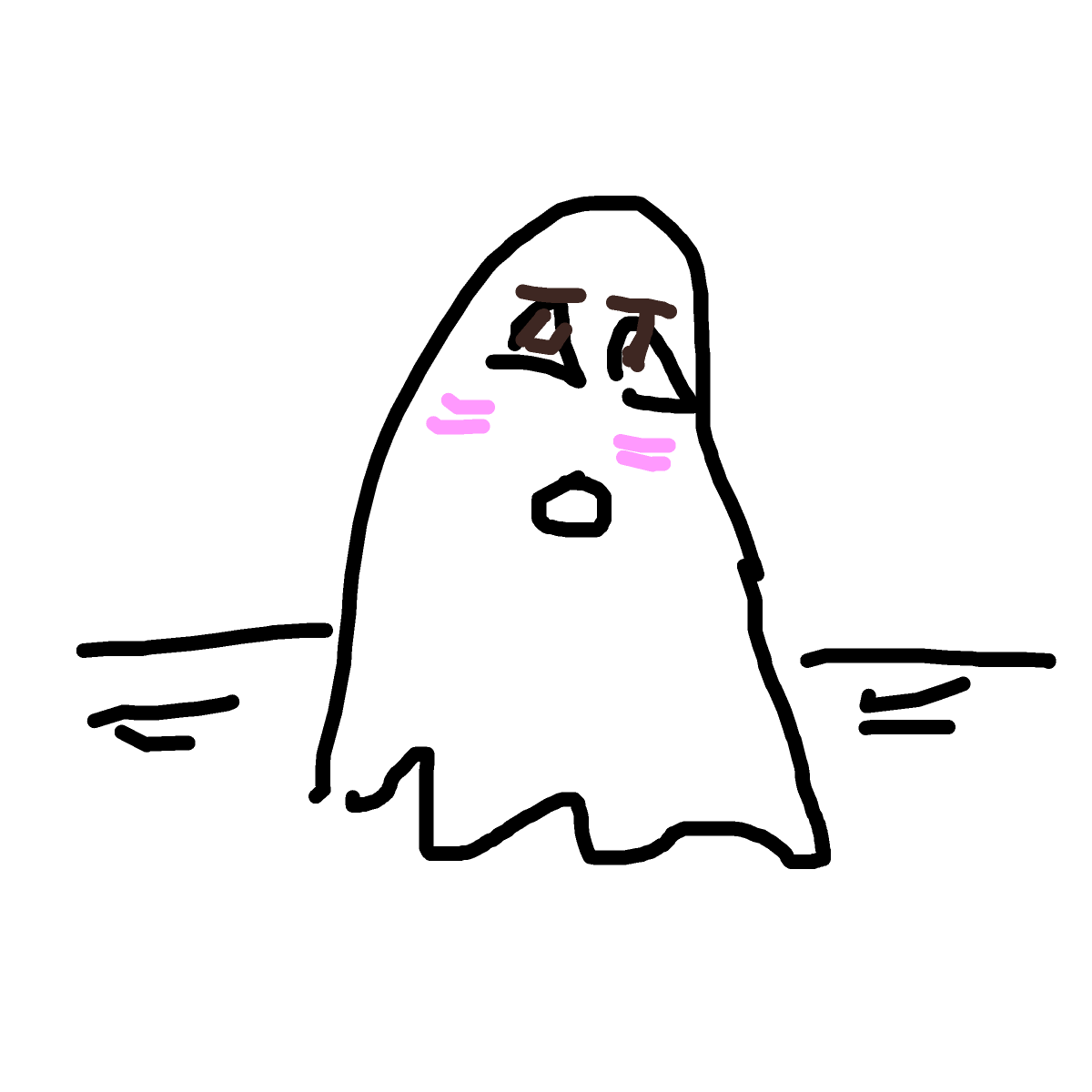 Ghost drawing by wise-clear-boss