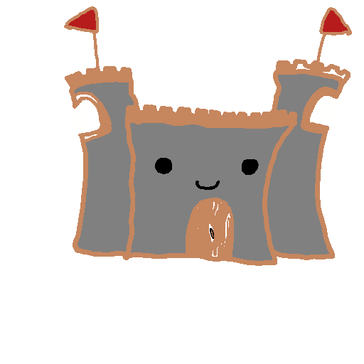 Castle drawing by panda girl