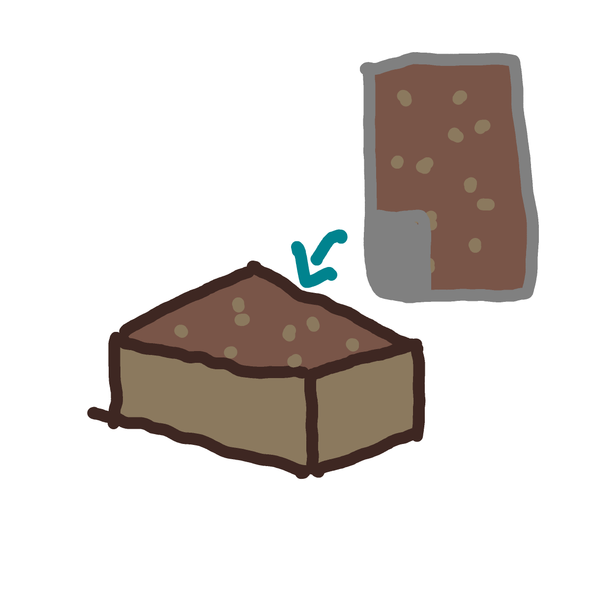 Brownie drawing by omega-rich-captain
