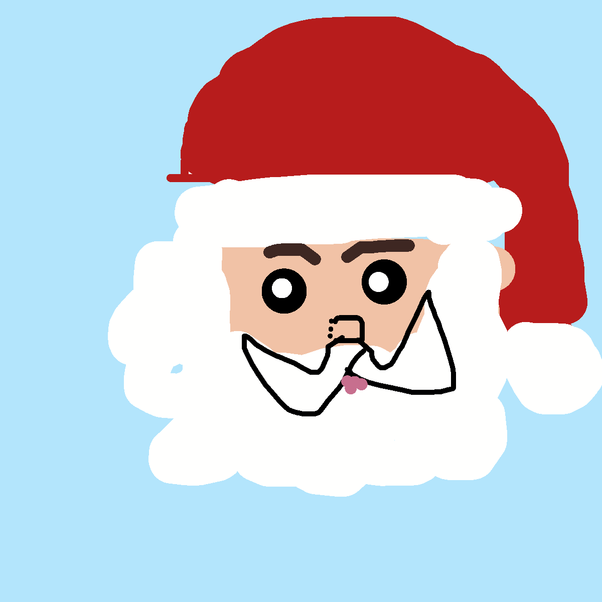 Santa drawing by ivory-happy-way