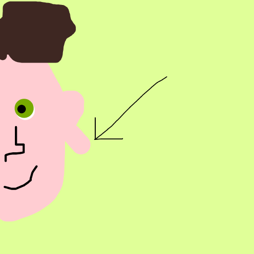 Earlobe drawing by nice-draw-designer