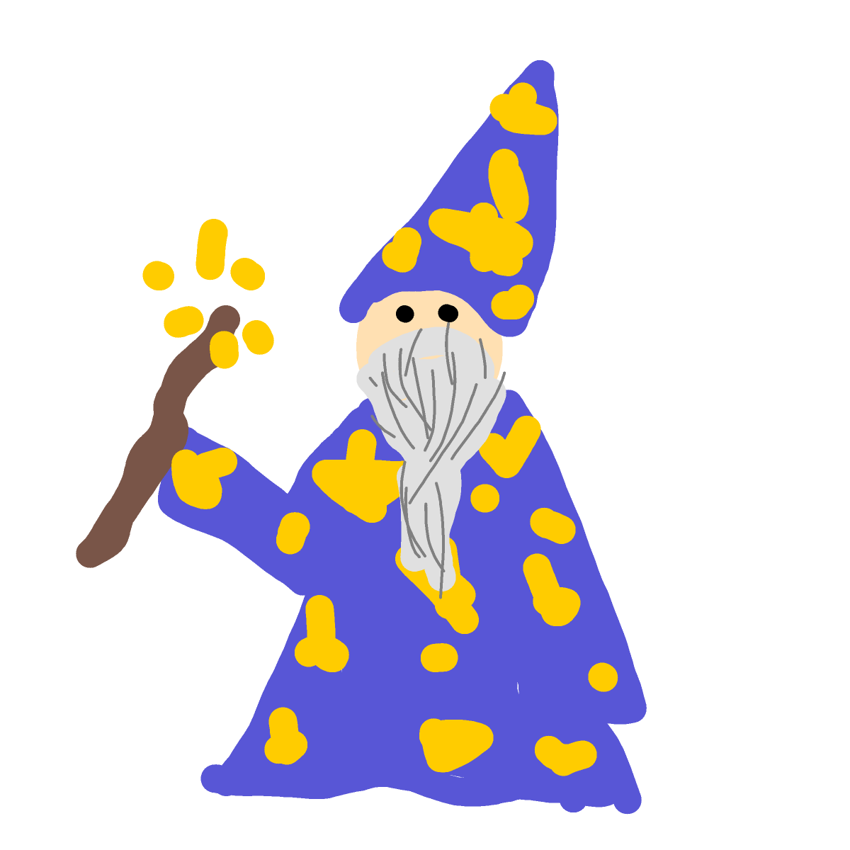 Wizard drawing by kckitty