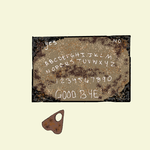 Ouija Board drawing by tris - art _ wow