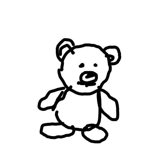 Teddy Bear drawing by iron-huge-quest