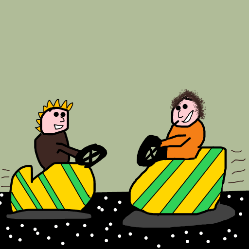 Bumper Car drawing by johnny boy