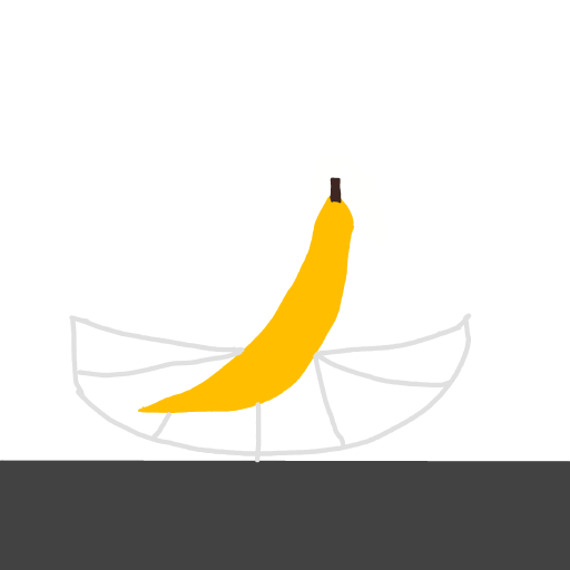 Banana drawing by Cwis448