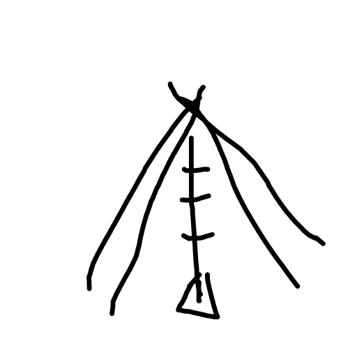 Tent drawing by neesh