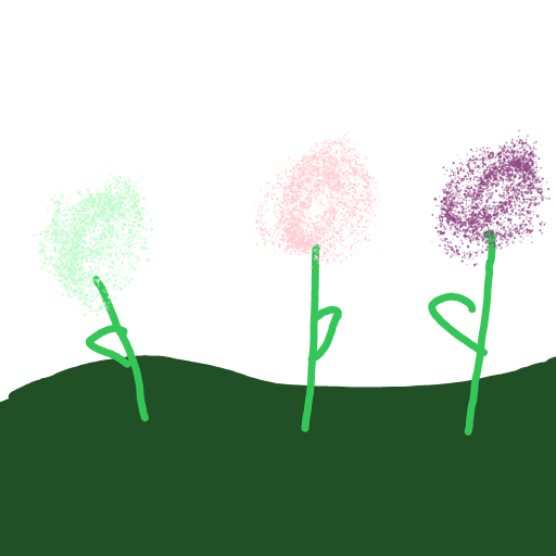 Flower drawing by Shandi