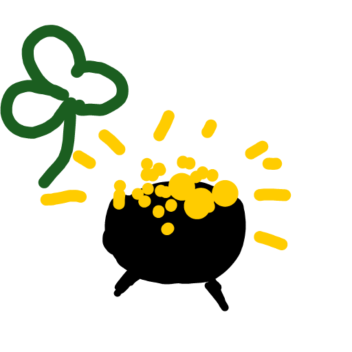 Pot of Gold drawing by graph-bronze-soul