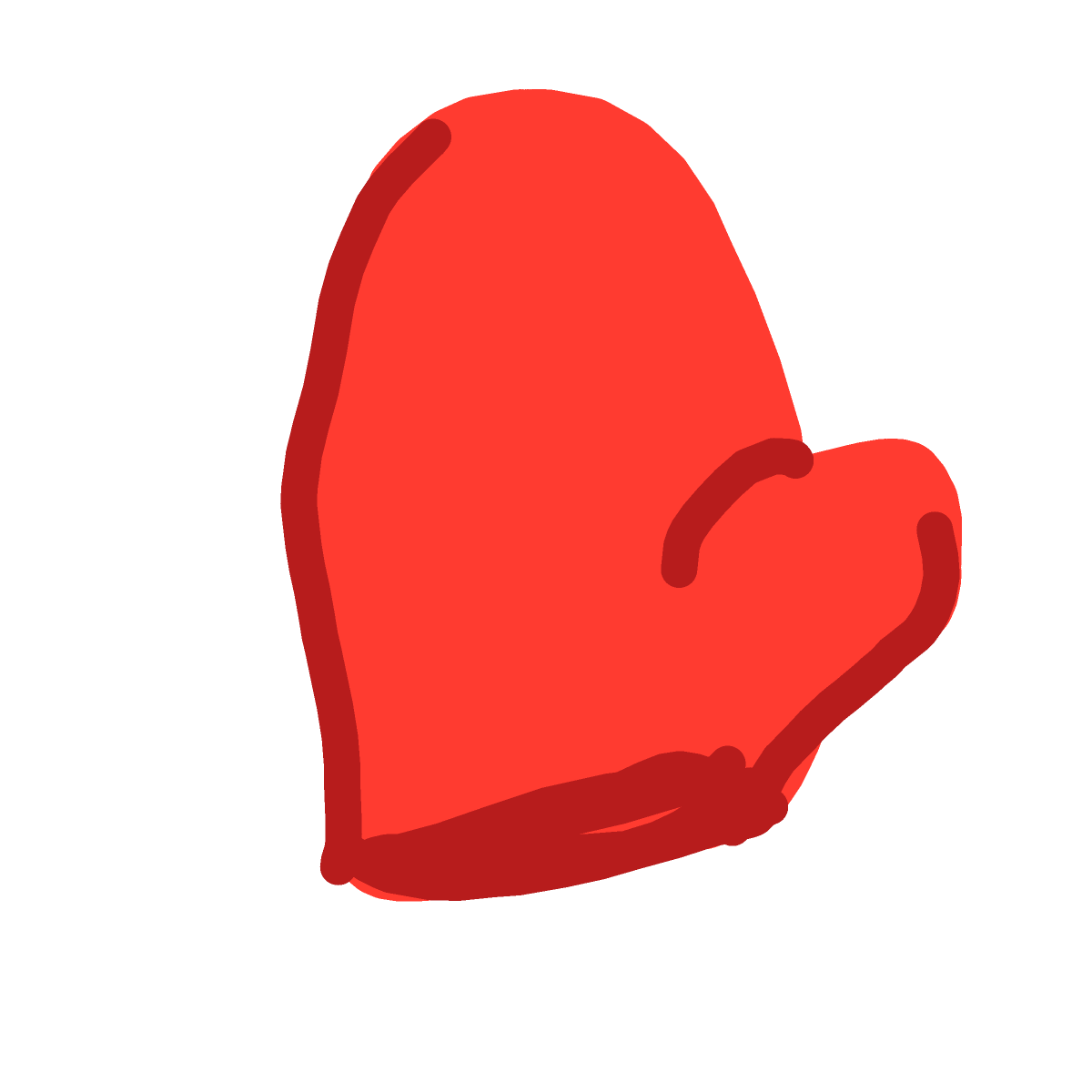 Mitten drawing by kckitty
