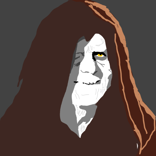 Palpatine drawing by Guardianoflives