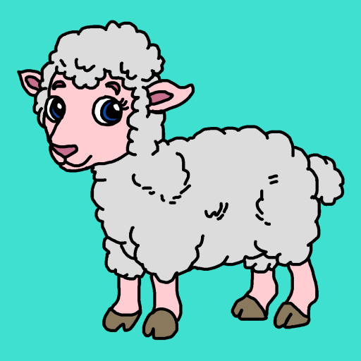 Lamb drawing by monthra
