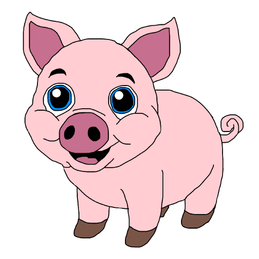 Pig drawing by carla