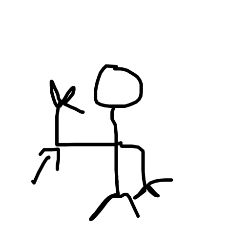 Elbow drawing by countnicula