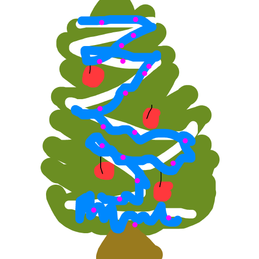 XMas Tree drawing by neesh