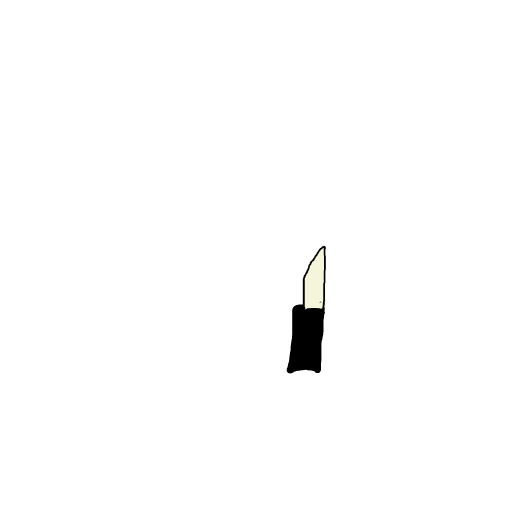 Knife drawing by zone-solo-painter