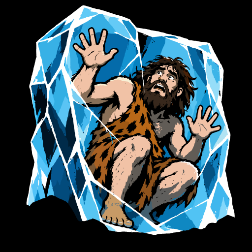 Caveman drawing by Guardianoflives