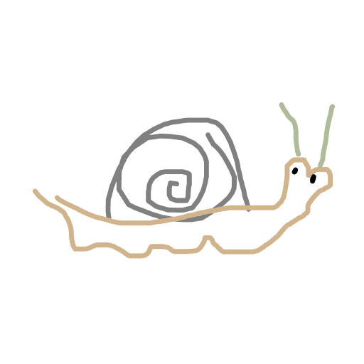 Snail drawing by silver-dark-duke