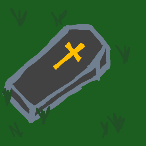 Coffin drawing by krissywissy
