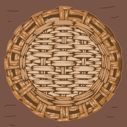 Wicker drawing by justin