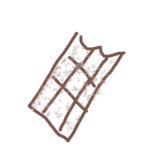 Chocolate drawing by newbie-tryin
