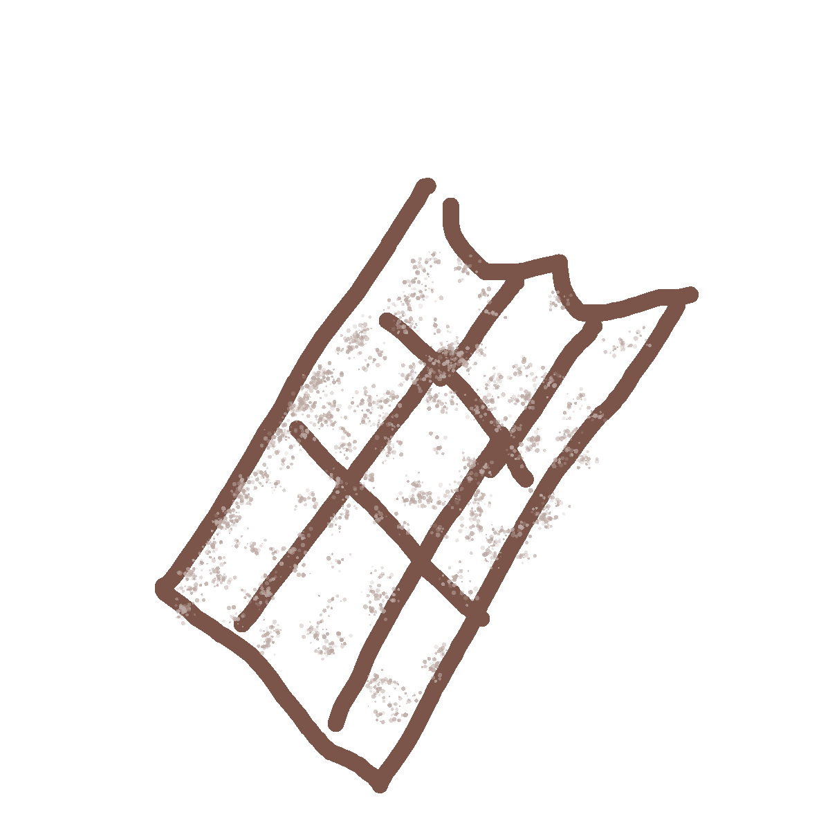 Chocolate drawing by newbie-tryin