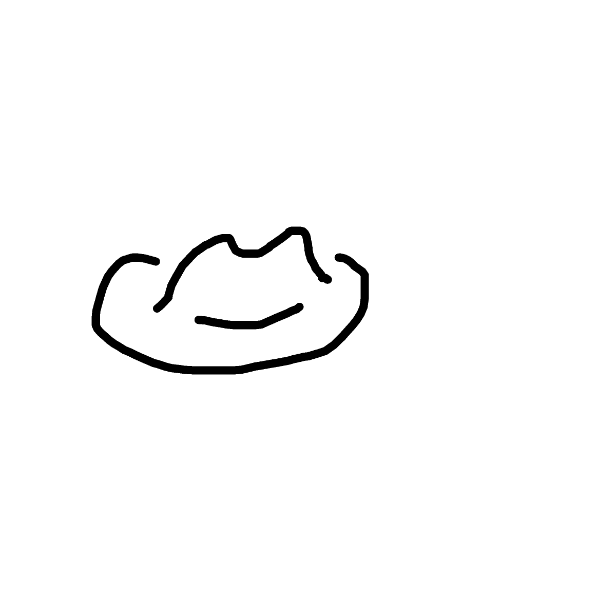 Cowboy Hat drawing by madsblazin
