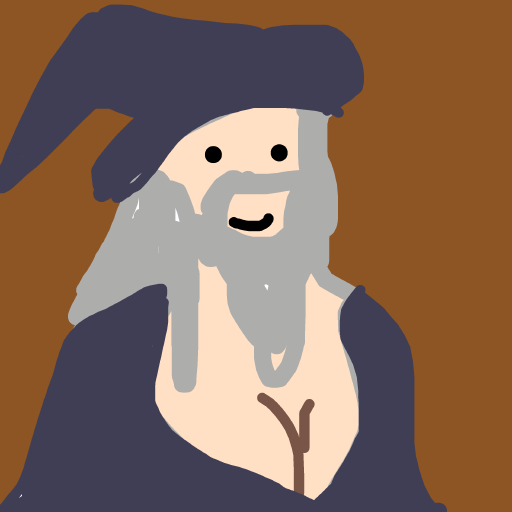 Gandalf drawing by lin