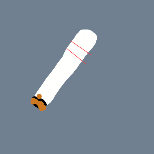 Cigarette drawing by madsblazin
