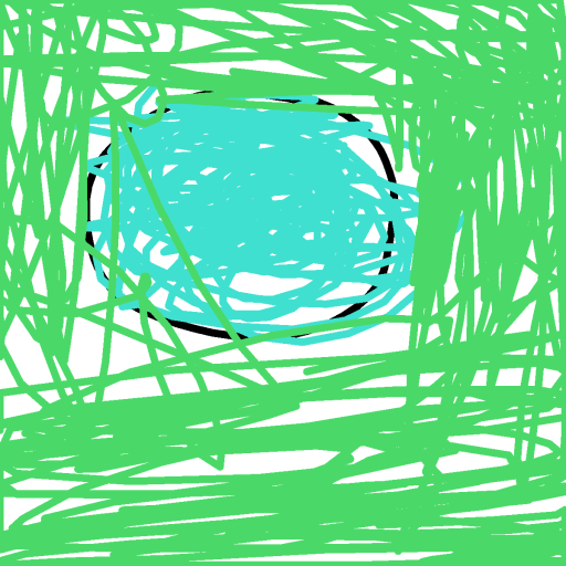 Pond drawing by gold-cyan-voice