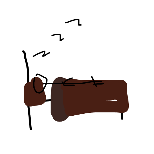 Bed drawing by countnicula