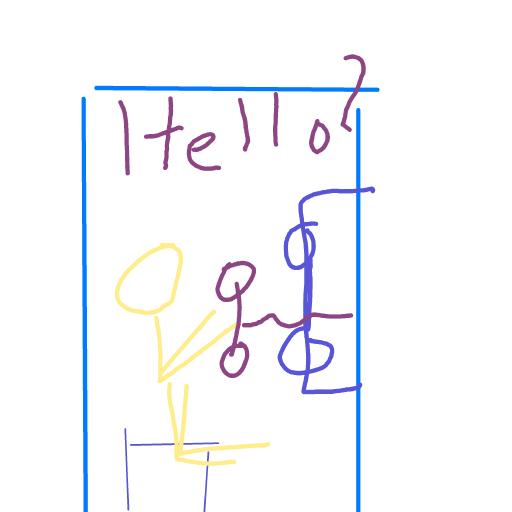 Phone Booth drawing by coal-mild-peace