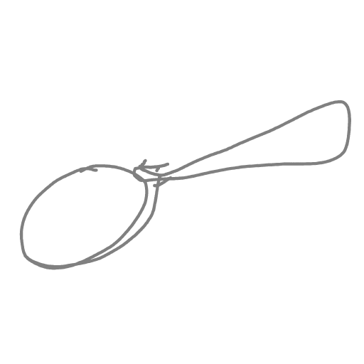 Spoon drawing by coal-mild-peace