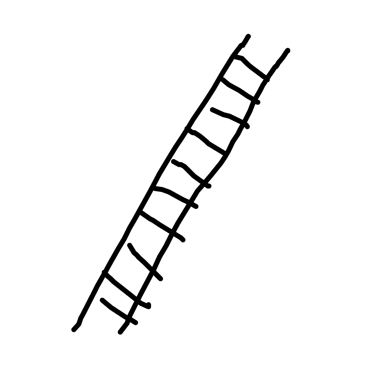 Ladder drawing by edge-prime-rogue