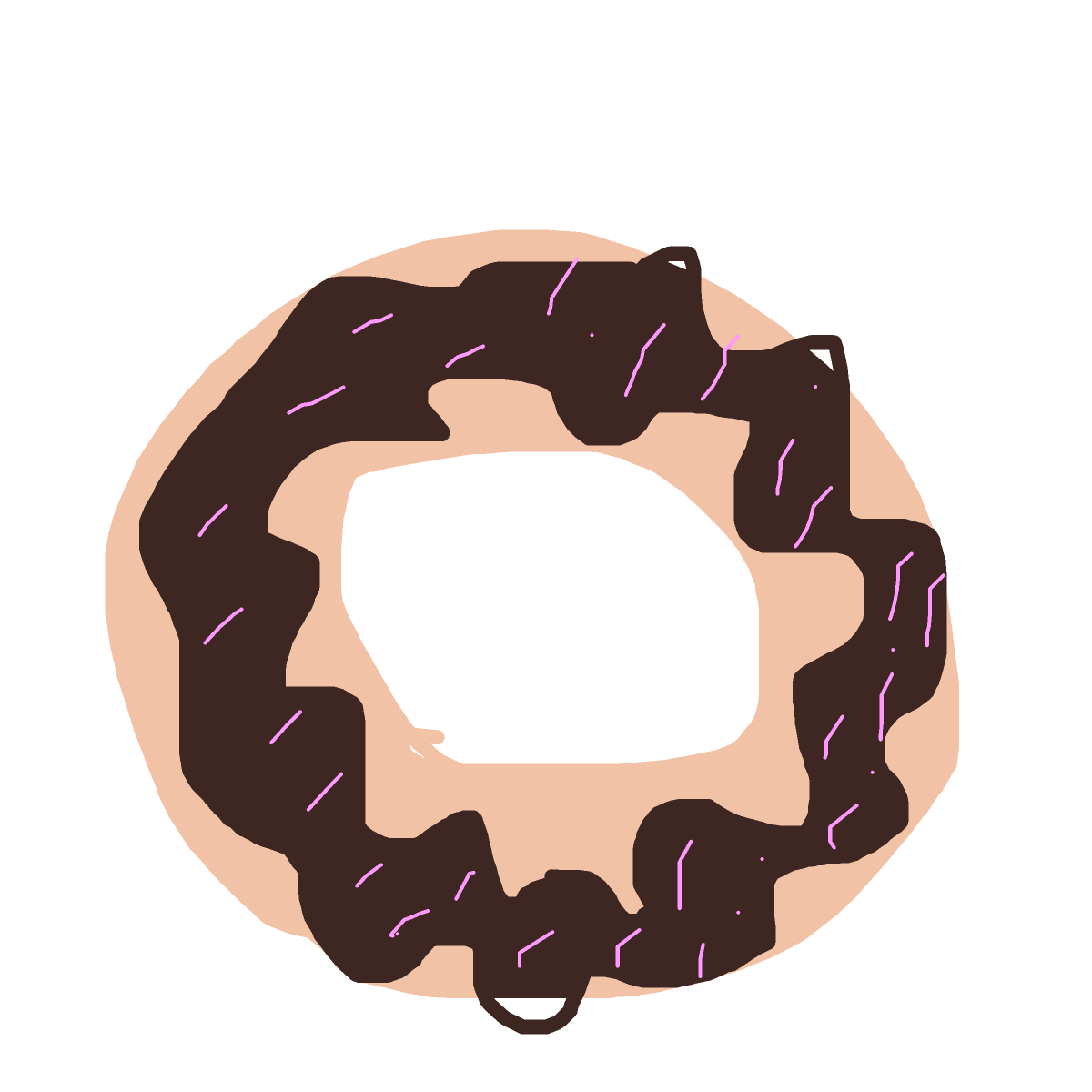 Donut drawing by great-fresh-style
