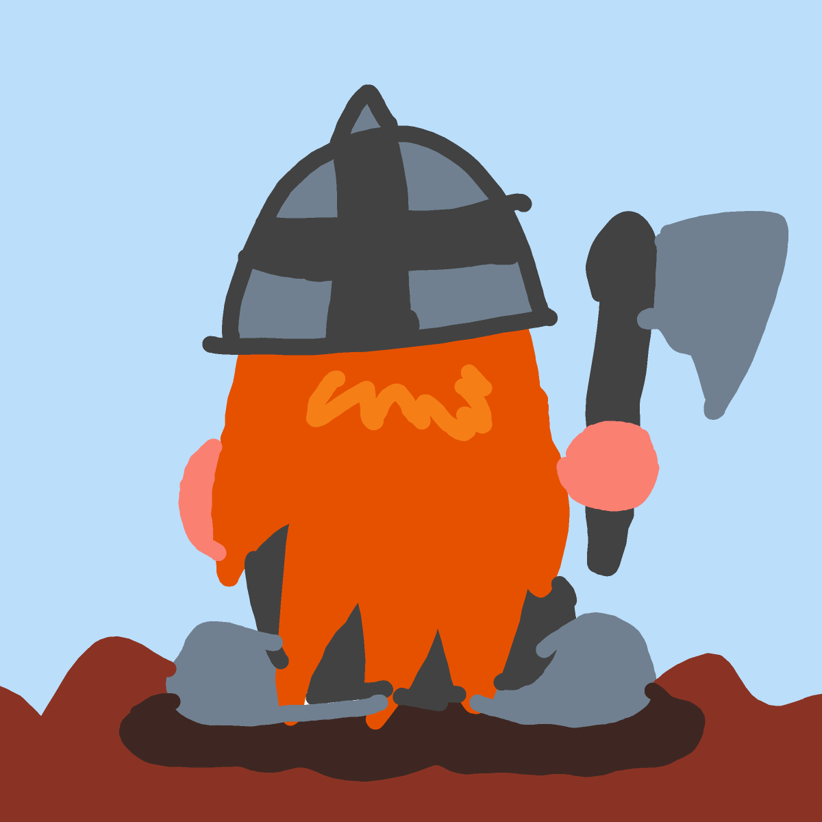Gimli drawing by Tessie