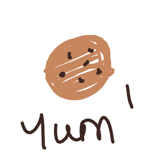 Cookie drawing by Suzi