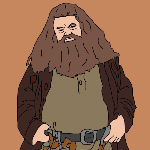 Hagrid drawing by monthra