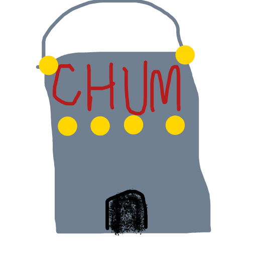 Chum Bucket drawing by parkalini