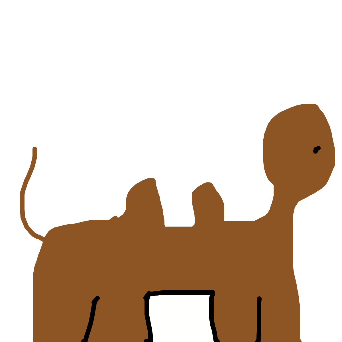 Camel drawing by bia