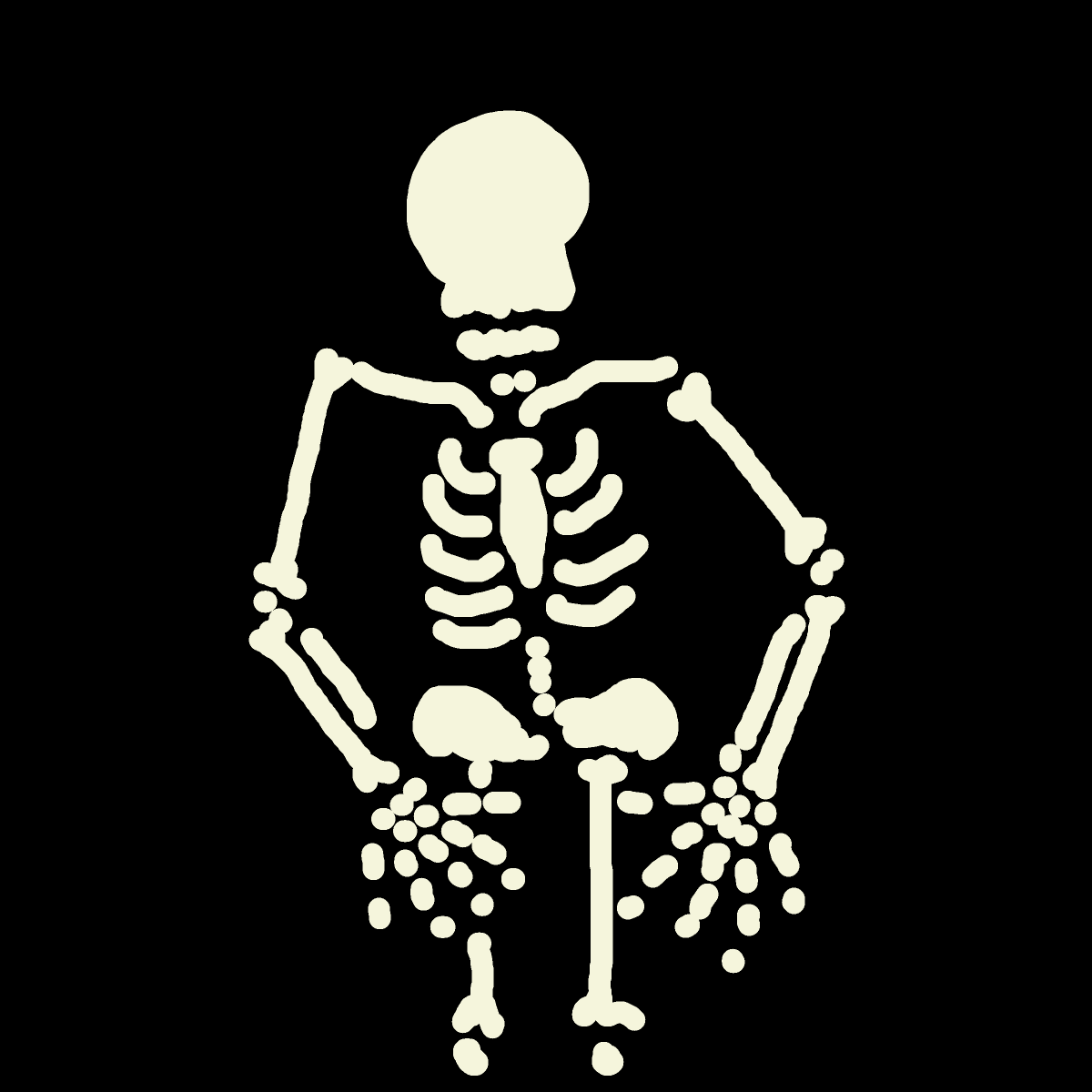 Skeleton drawing by gamma-coal-wheel