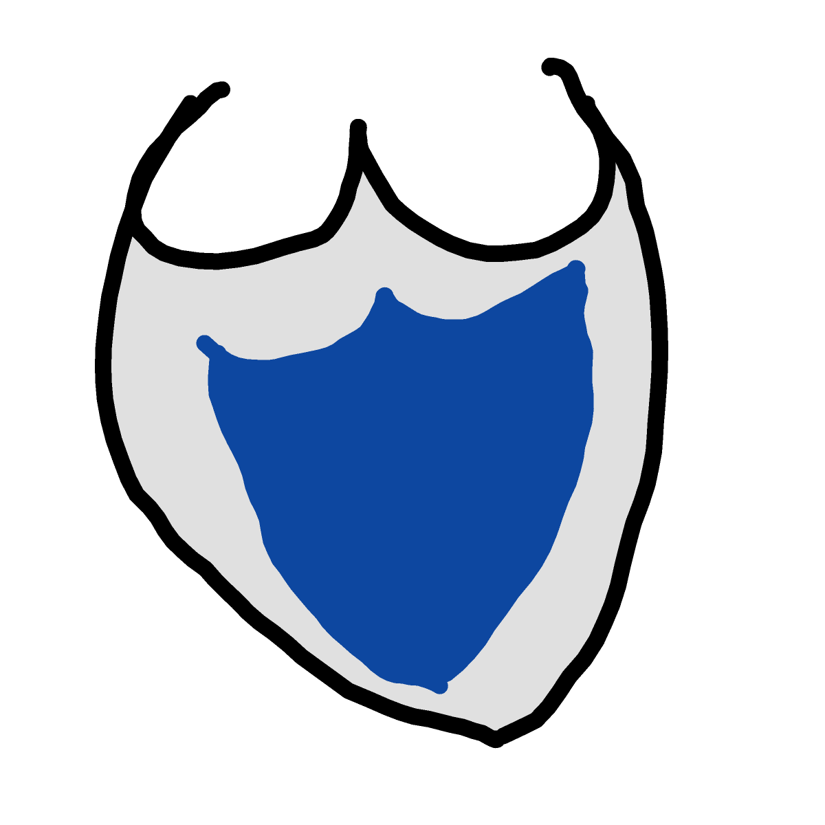 Shield drawing by Juliezzz